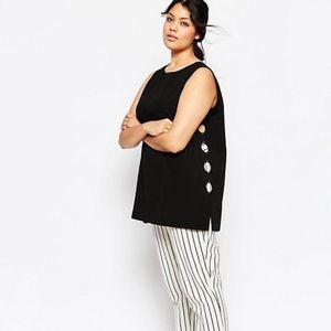 Size 24W ASOS Tunic w/ Circular Cutout